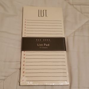 Rae Dunn Notepad